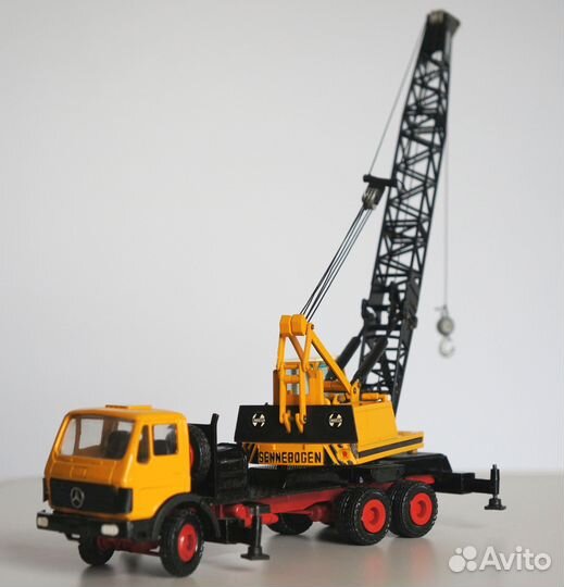 1/50 кран Mercedes Sennebogen 1:50 раритет