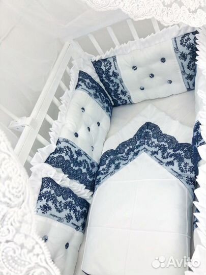 Новый комплект в кроватку