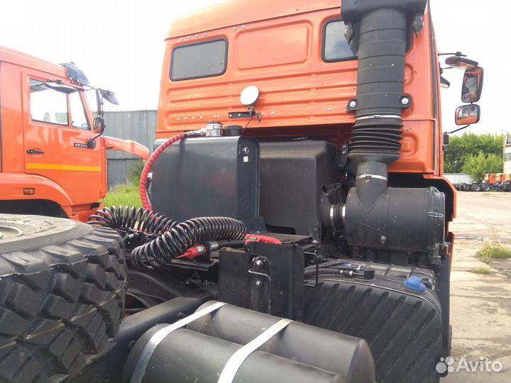 Гидрофикация седельного тягача камаз 65225