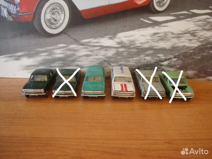 Модельки Газ-Москвич-Ваз и другие СССР