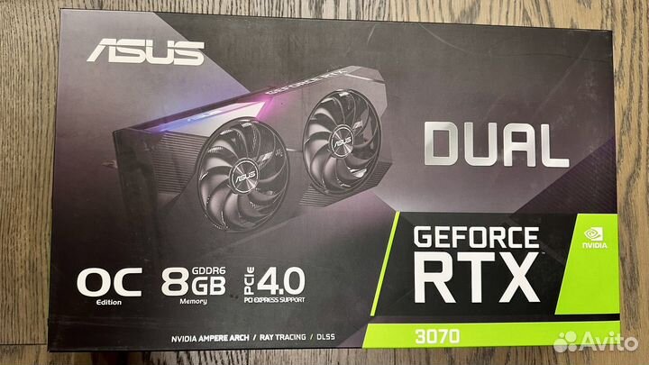 Asus GeForce RTX 3070 Dual V2 OC Edition (LHR)