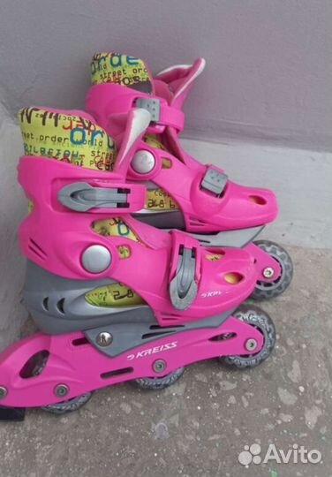 Роликовые коньки раздвижные