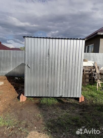 Хозблок металлический