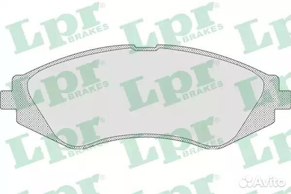 Колодки тормозные дисковые