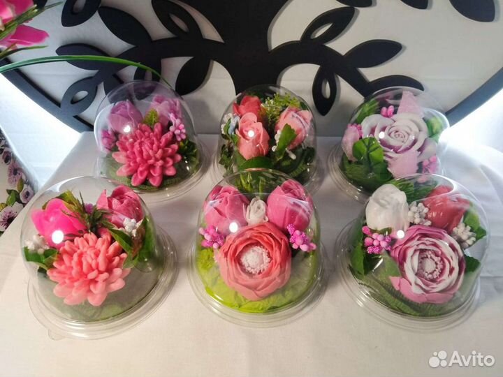 Мыльные цветы