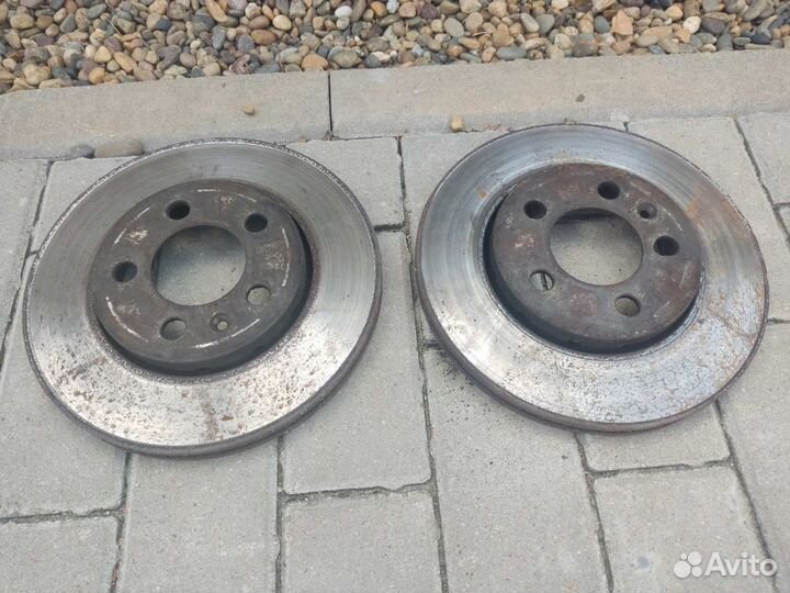 Тормозные диски передние D-256 Шкода Фабия 1