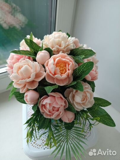 Букет из мыла