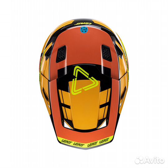 Мотошлем Leatt Moto 7.5 Helmet Kit Citrus