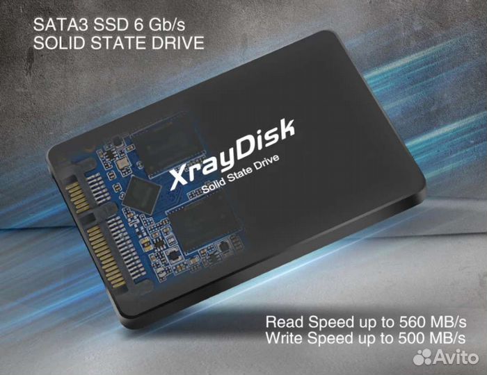 Ssd Xraydisk 1Тб. Новый. sataiii
