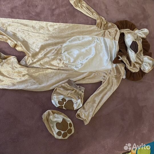 Костюм львенка на новый год 90-100