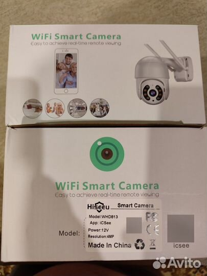 Уличная поворотная wifi камера hiseeu