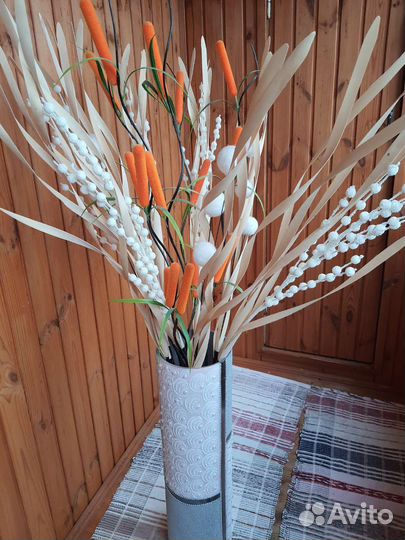 Ваза для цветов напольная