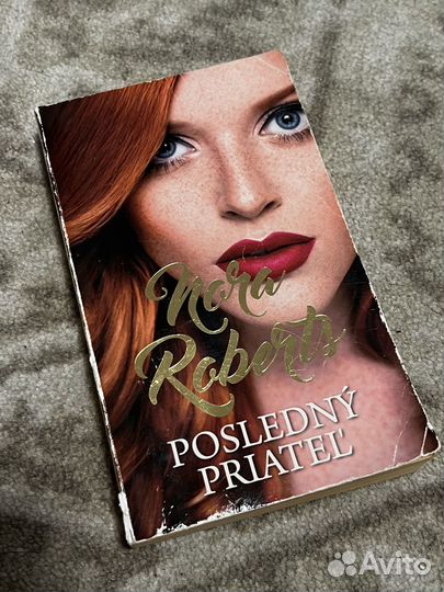 Книга на чешском языке nora roberts posledny priat