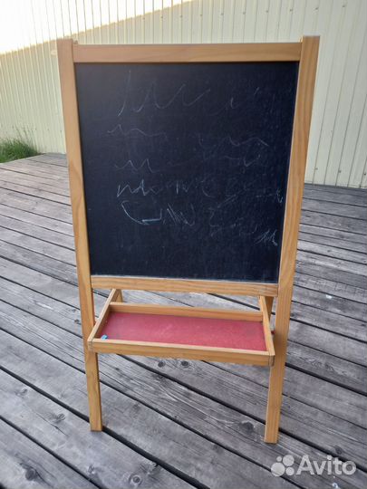 Мольберт детский двухсторонний