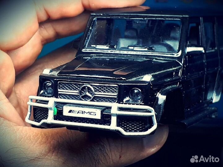 Бампер Mercedes-Benz G-класс 1:43