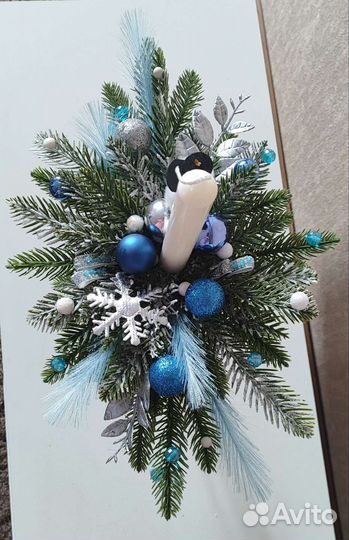 Композиция на новогодний стол