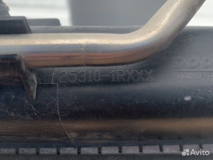 Радиатор охлаждения kia rio 3