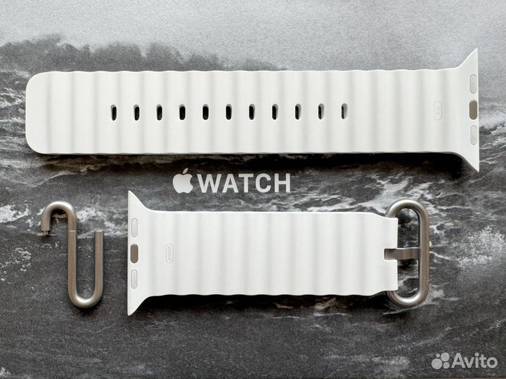 Ремешок Apple Watch Ultra 2 White Ocean 49mm New