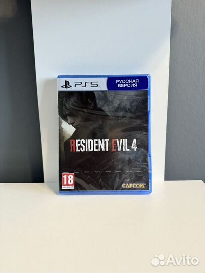 Resident Evil 4 remake ps5 (диск новый)
