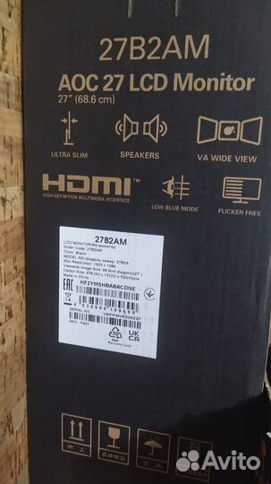 Новый монитор AOC 27B2AM