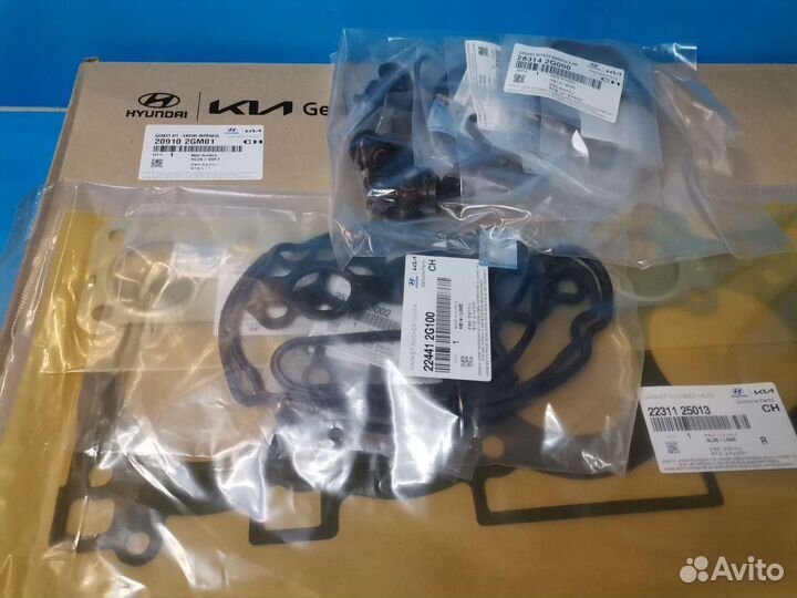 Наборы прокладок G4ND 209102EB02, G4KE 209102GK01