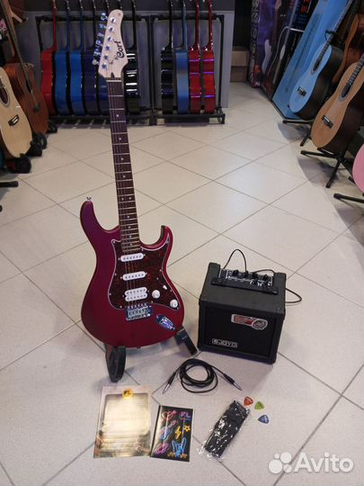 Электрогитара Cort набор премиум для обучения