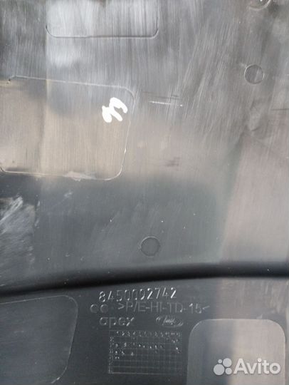 Накладки переднего бампера Ларгус cross FL