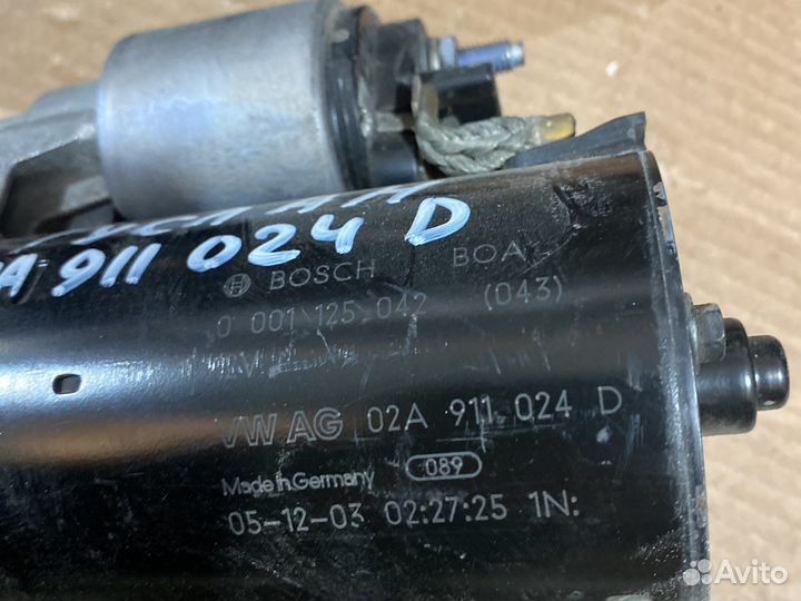 Стартер 02A911024D 1.9tdi Audi, VW, Seat, Skoda