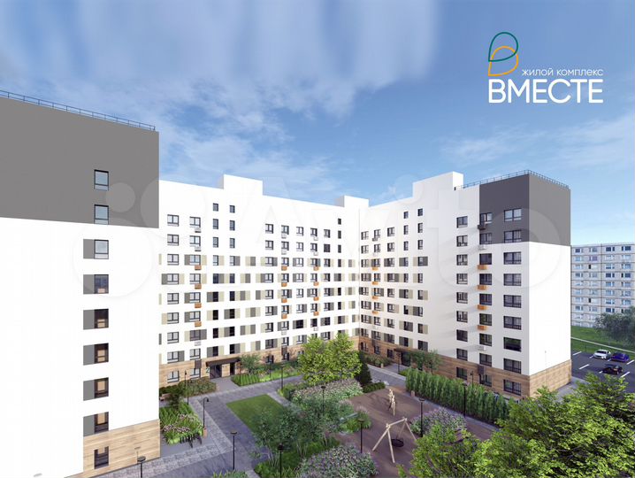 2-к. квартира, 59,8 м², 2/9 эт.