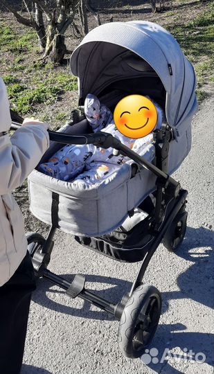 Коляска 2 в 1 бу