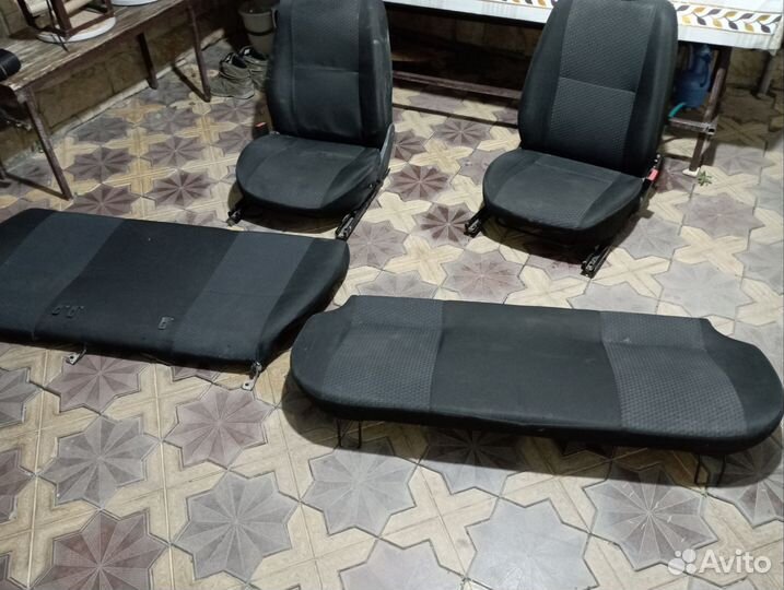 Сиденья на ваз granta