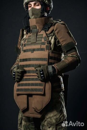 Бронежилет с плитами Гост