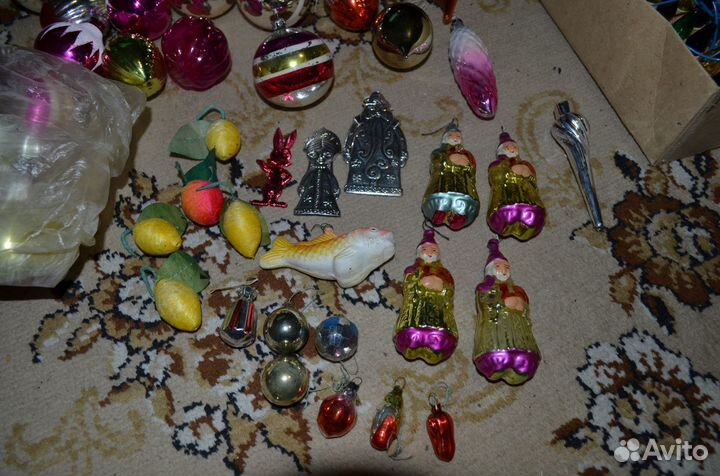 Елочные игрушки СССР