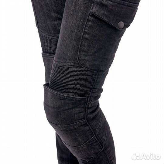 Мотоджинсы Moteq женские Nargiz Women кевлар black