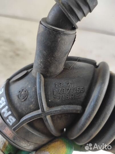 Патрубок воздушный BMW 3 E46 M43B19 M43TU