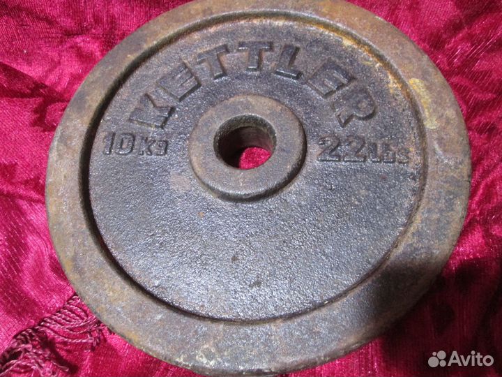 Блины для штанги 15 кг и 10кг