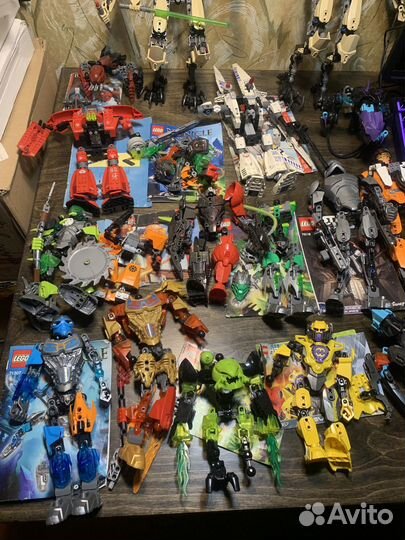 Неполнве Lego bionicle, Hero factory, Exo force