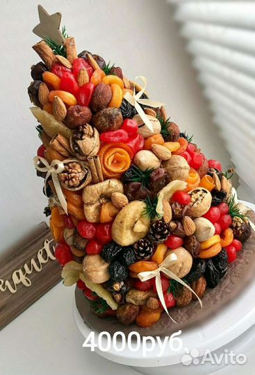 Новогодние подарки, съедобные букеты ручной работы