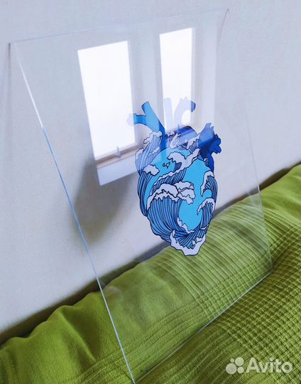 Рисунок на стекле на заказ