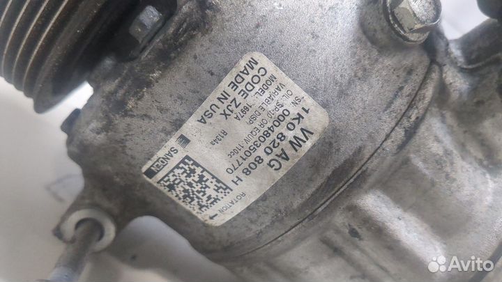 Компрессор кондиционера Volkswagen Jetta 6