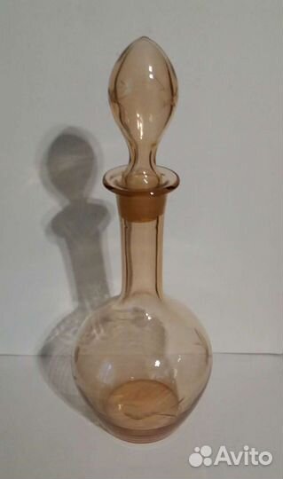 Старинный графин стекло СССР