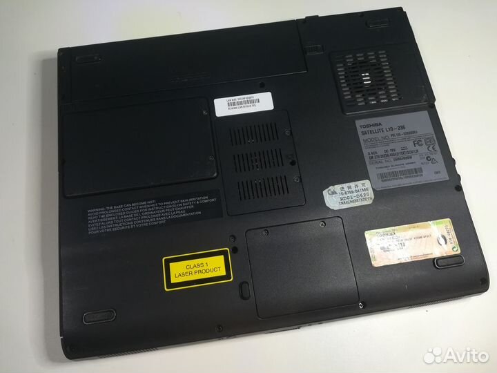 Ноутбук toshiba satellite l10-236