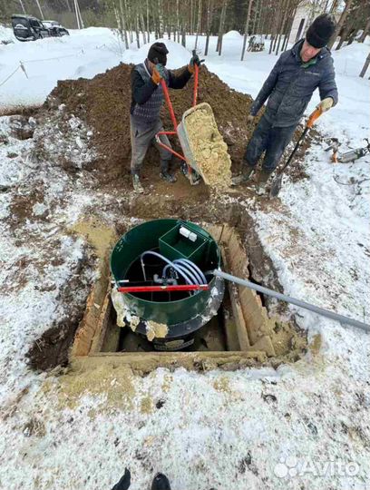 Септик под ключ с установкой