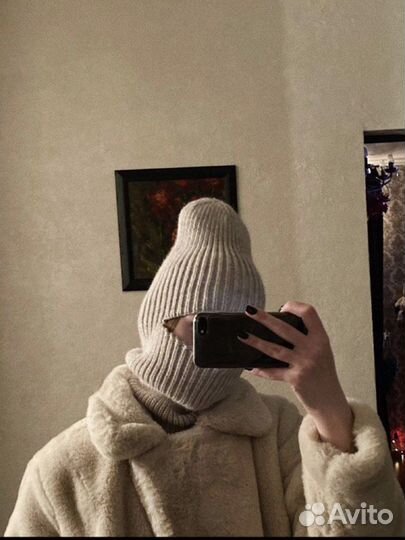 Балаклава женская шерсть
