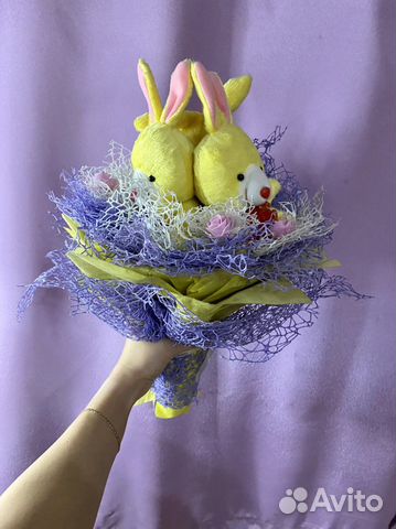Букет из мягких игрушек