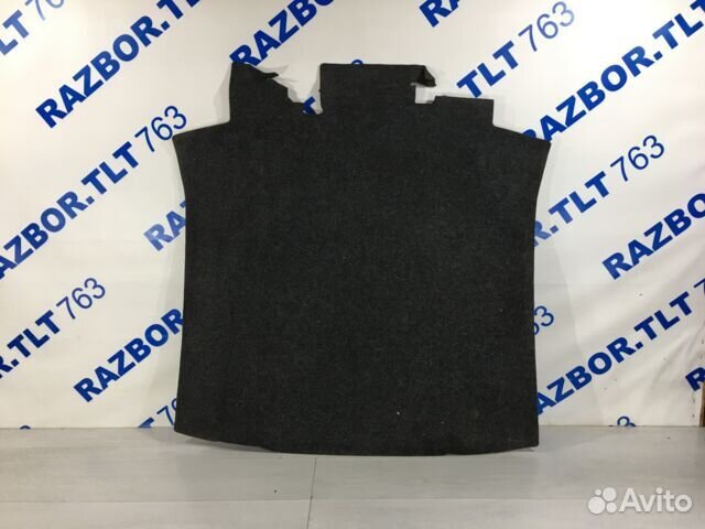 Ковёр пол багажника volkswagen polo 5 1.6 мт седан