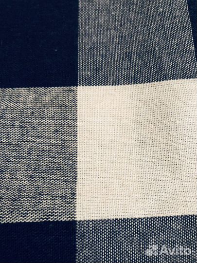 Отрез ткани плательный лён