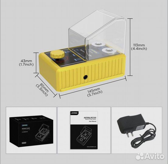 Тестер свечей зажиагния Autool SPT101