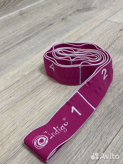 Резина для растяжки с захватами Indigo medium