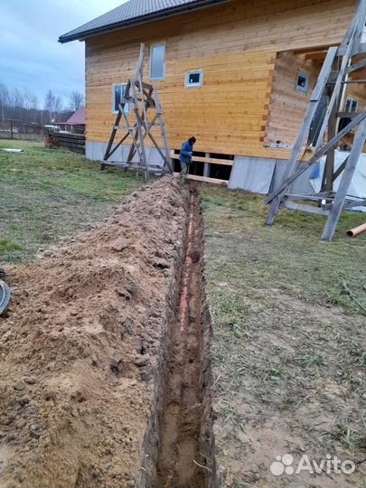 Септики из бетонных колец и выгребные ямы